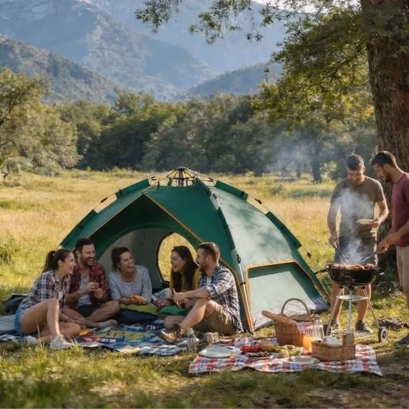 6 Kişilik Otomatik Kurulum Çadır · Görsel 2